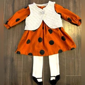 Carters - 3 Piece Polkadot Outfit - Size 6 Months